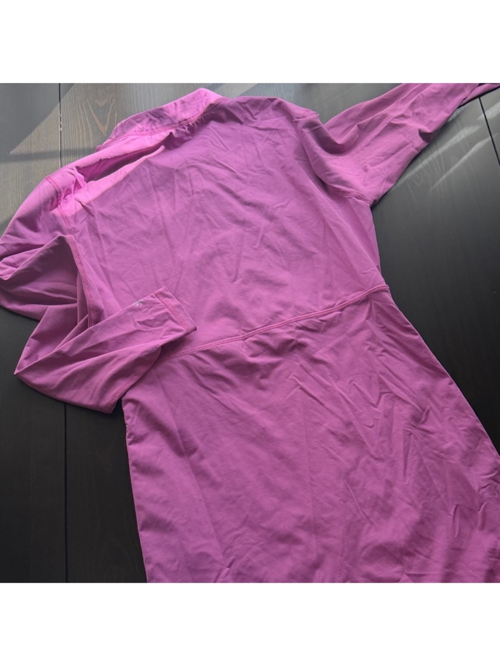 Athleta Magenta Swimsuit Cover Up Dress Ruched Medium